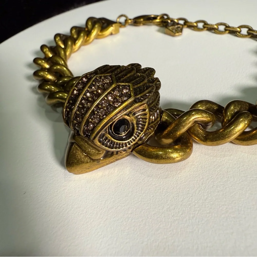 🐦✨ Kurt Geiger London Bird Head Chain Bracelet – Statement Piece - Picture 8 of 13